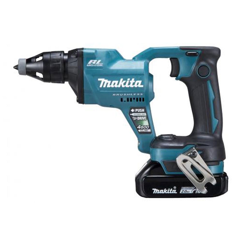 

Makita Rechargeable Screwdriver 18V2Ah 2 Case Included FS455DRAX Batteries, Charger,