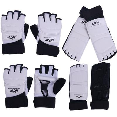 Foot Protector Taekwondo Gloves Half Finger Punch Bag Training Gloves  for Adults and Kids