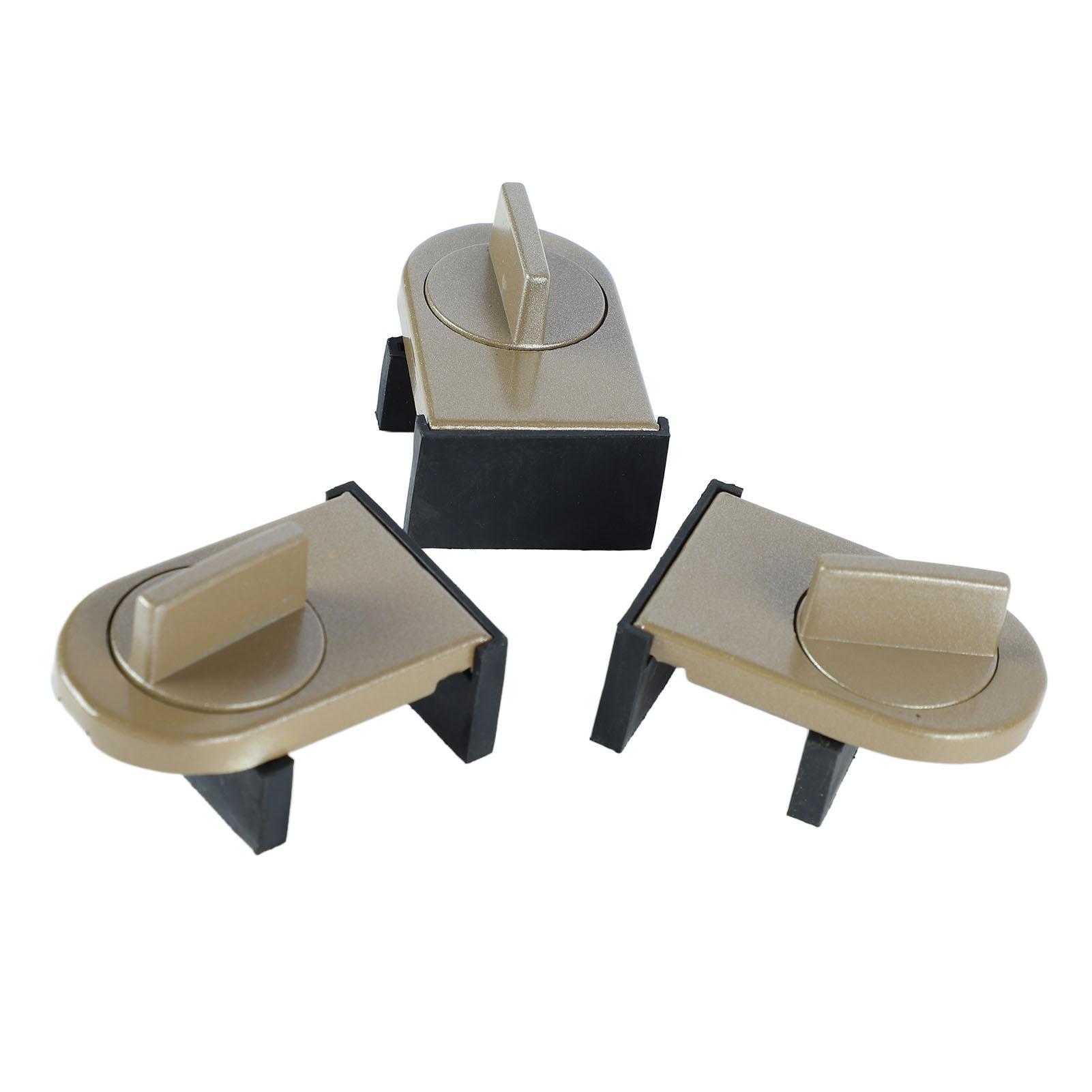 3PCS Sliding Window Locks Aluminum Alloy   Lock for Home Bedroom Bathroom