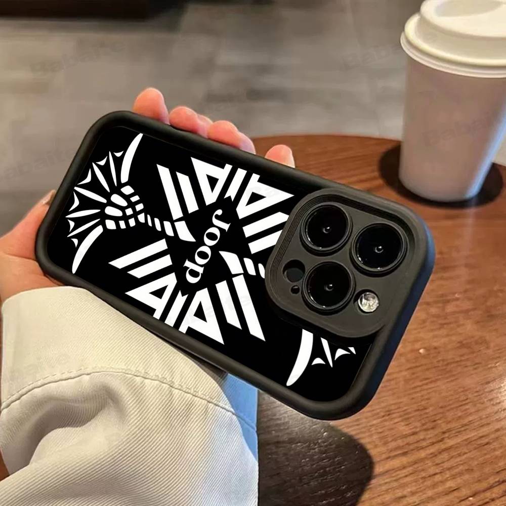 

Luxury Fashion J-Joop For IPhone 17 Pro Max 16 15 14 13 12 11 Plus Black Soft Phone Cover iPhone 12pro max
