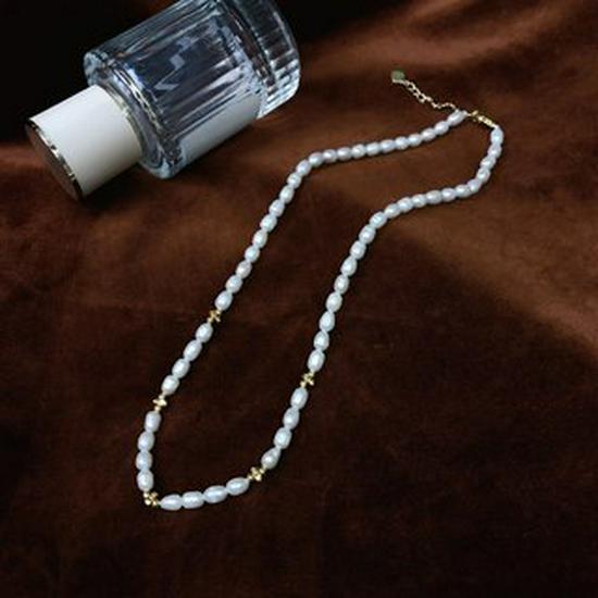 Natural Freshwater Pearl Collarbone Chain - Inspired by Zhao Lusi s Style