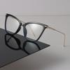 Minimalist Trendy Transparent Glasses Retro Cat Eye Frame Eyeglass Women Men Retro Clear Lens Frame Glasses Oculos