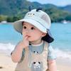 Infant/Toddler Sun Hat: Wide Brim, Removable, Lightweight Protection for Boys & Girls
