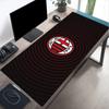 Tappetino per mouse con stemma AC Milan, Tappetino per mouse, Tappetino per mouse da gioco, Tappetino per tastiera, Decorazione per scrivania per computer portatile, Regalo per tifosi, Regalo di compleanno
