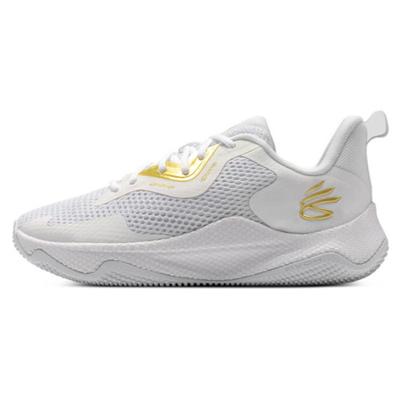 Curry 3 Hovr Splash 'White Metallic Gold' Sneakers 3026275-101