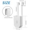 No More Messy Cleaner! Hanging Tank Tablet Holder, Stops Residue & Saves Money, Easy Snap-On, Protects Your Toilet