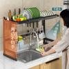 Kitchen Dish Rack Dish Drying Organizer Multifunctional Bowl Dish Knife Spoon Chopsticks Drain Holder Countertop Storage Rack