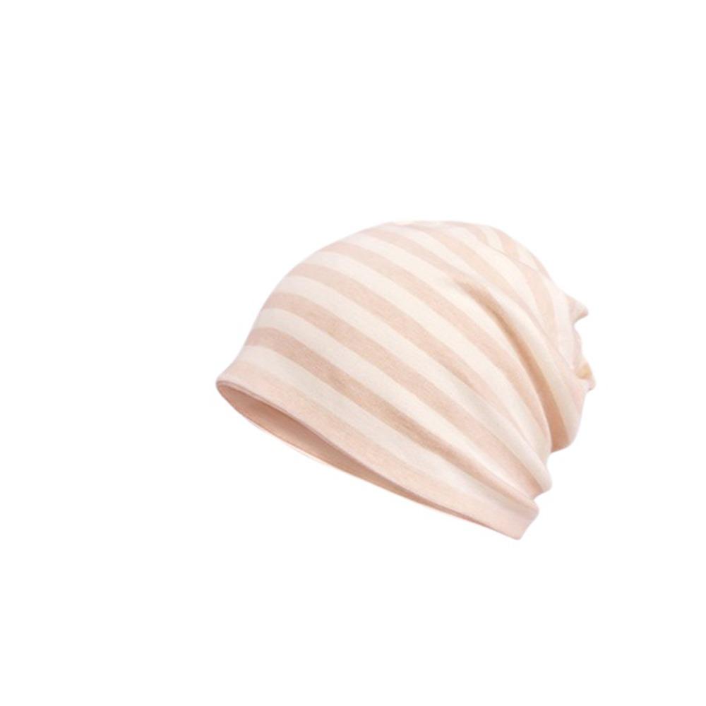 Casual Cotton Pullover Hat Comfortable Breathable Postpartum Hat Dual Purpose Stretchy Turban Hat Sleep Cap