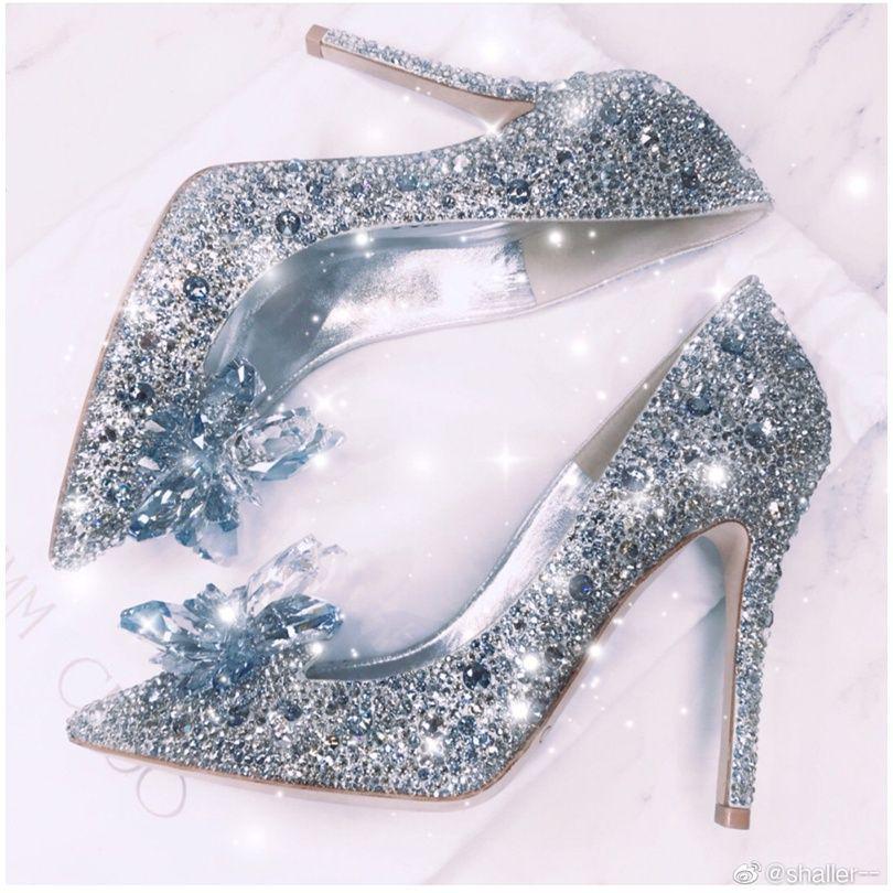 Women's Rhinestone Stiletto Heels for Weddings and Banquets 2025