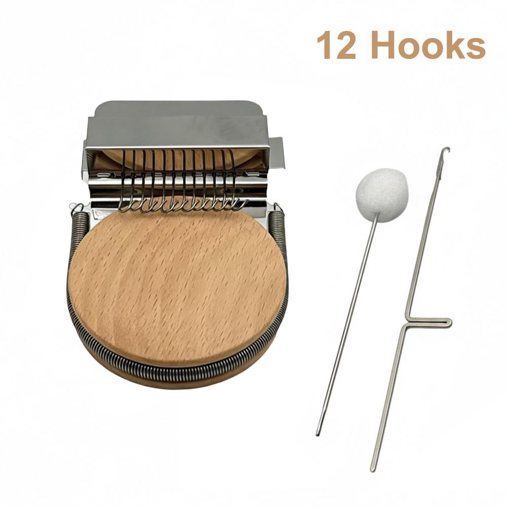 12 14 Hooks Small Loom Beautiful Stitching Weaving Loom Speedweve Type Loom  for Clothes Mending