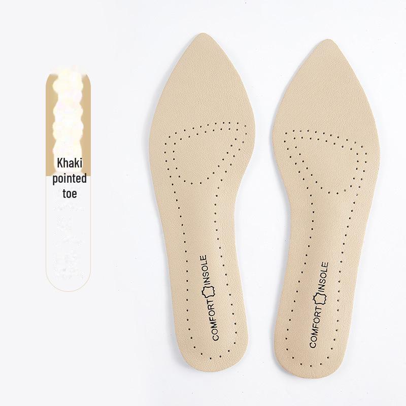 

Жіночі самоклеючі дихаючі устілки з коров ячої шкіри - поглинають піт, не ковзають, комфортні для високих підборів і шкіряного взуття 39-40