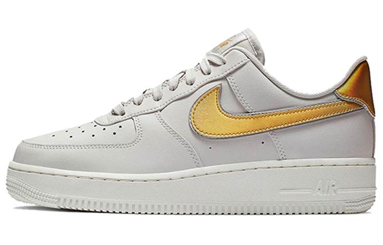 

Nike Air Force 1 Low Metallic Platinum Metallic Gold Women s AR0642-001 38