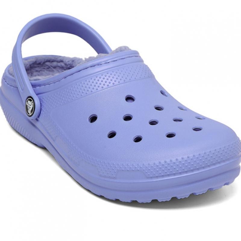 Crocs Zoccoli Classici Foderati per Bambini e Adulti Scarpe da Interno con Pelliccia K 207010 5py