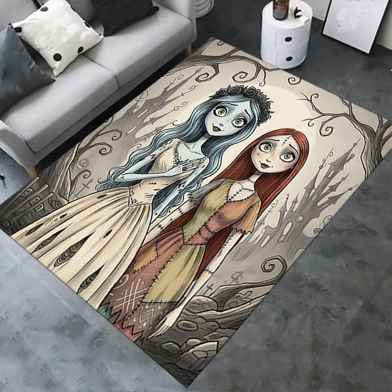 Corpse Bride Charming Office Chair Mat: Perfect for Home Decor, Office Use, and Gift Giving - Fits Various Rooms Including Bedrooms and Livi