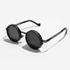 Gepolariseerde Ronde Zonnebril ND9 Verstelbare Dimming Zonnebril Heren Dames Retro Punk Heren Visbril Buitenzonwering UV400