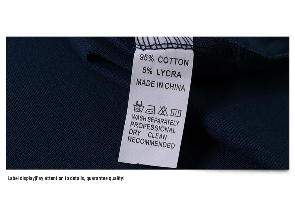 Męska koszulka polo z bawełny o luźnym kroju w dużym rozmiarze, styl hongkoński, z krótkim rękawem i kołnierzykiem typu turn-down