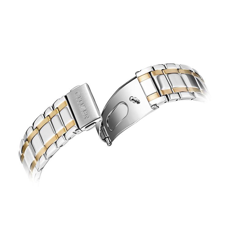 Citizen Ecology Drive Collection Light Powered Quartz Movement Watch Men's Watches Silver Dial AP1054-80A