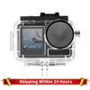 Boîtier Étanche 60M Boîtier de Plongée avec Anti-Buée Boîtier pour Caméra Sportive pour DJI Osmo Action 5 Pro/4/3 Accessoires