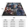 Baldur's Gate 3 Astarion Blankets Vampire Character Camping Flannel Throw Blanket Warm Soft Couch Chair Sofa Bed Bedspread Gift