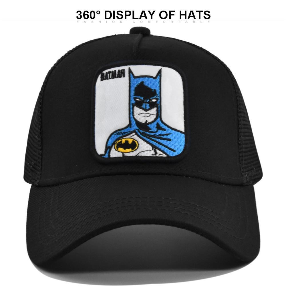 Tongue Duck Hat Cartoon Superman Embroidered Baseball Hat Curved Eaves Hat Sun