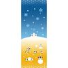 Hamamonyo Picture Hand Towel Snow Hope Panda's