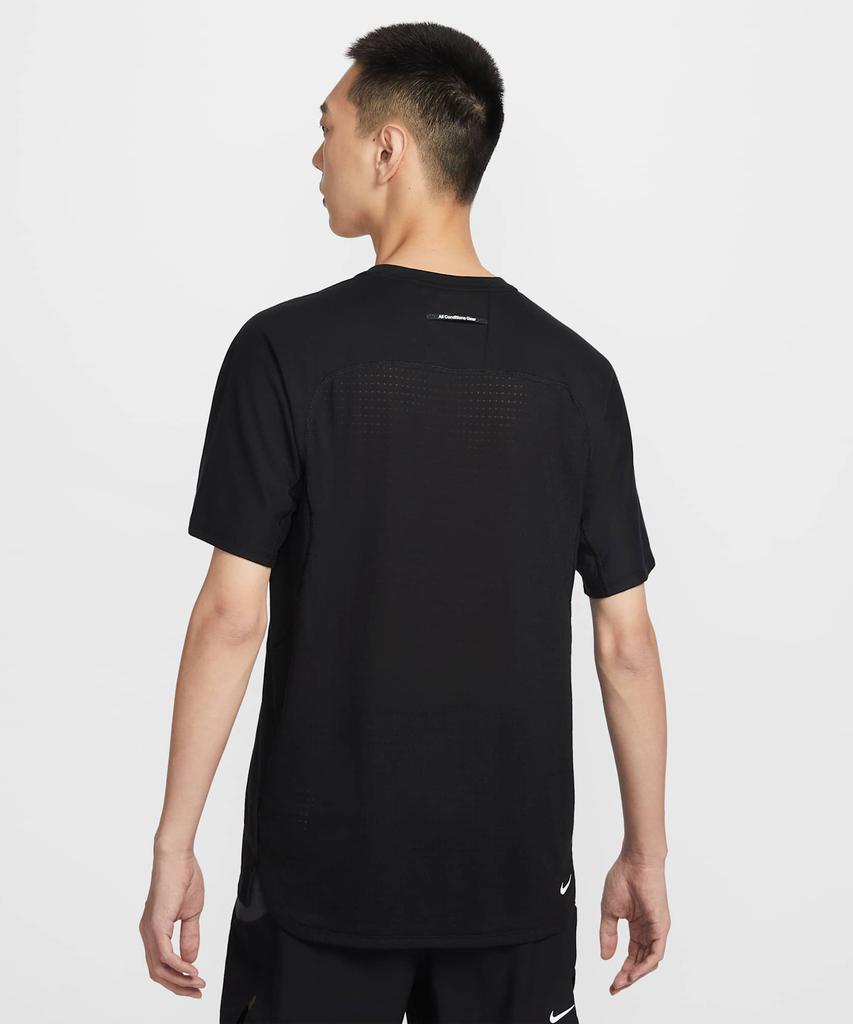 NIKE Acg Solar Chase Dri-Fit Adv Trail Running Top M - Black: Summit White / Io9678-010