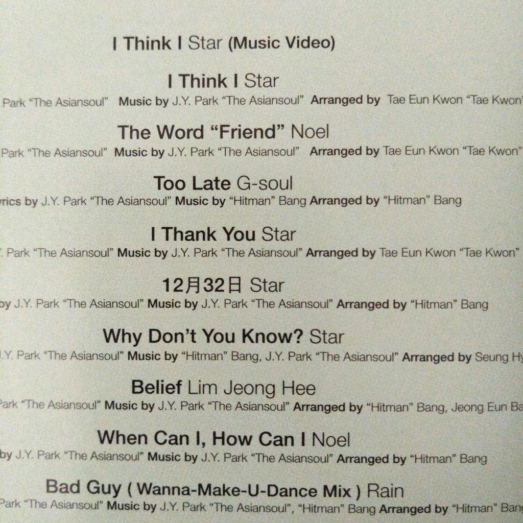 [USED] "The RAIN's SOUNDTRACK" JYP rainpi k-pop import edition