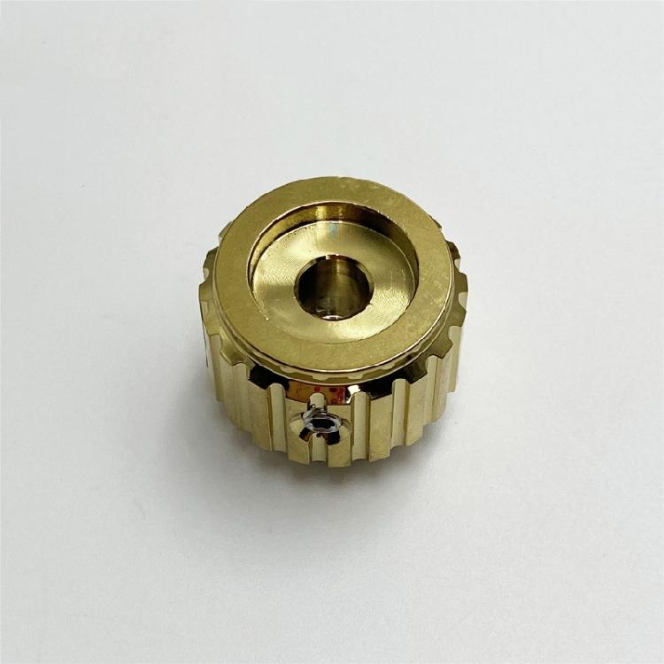 1Pc Electric Guitar Bass Gear Knobs with Hole Metal Guitar Tone Volumes Knob Potentiometer Hat Caps Guitar Parts