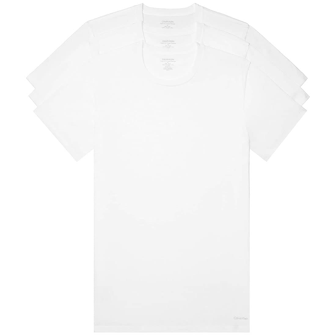 

ck Crew Neck Short Sleeve Underwear CREW NECK CLASSIC FIT NB4011 [Calvin Klein] T-shirt 3-Pack Men s [Used]
