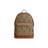 Backpack Disney Co-branded Model 31 Classic Presbyopic Mickey Print Zipper Closure, Fabric and Leather, and Shoulder Bag, Large Size, Same Style