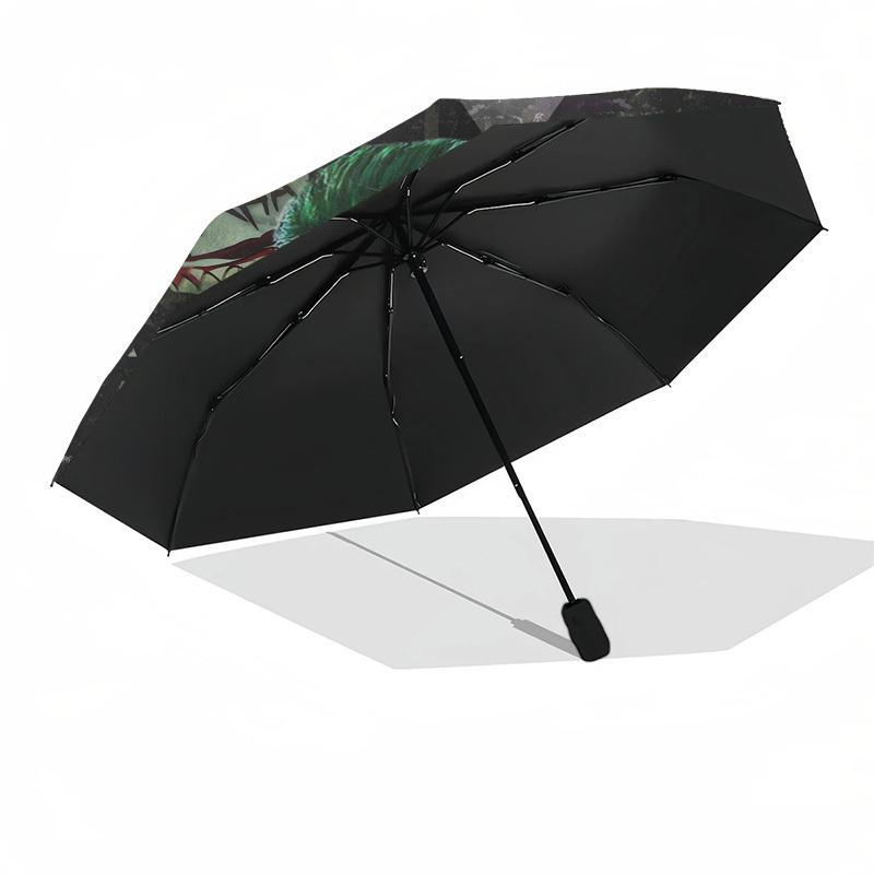 1pc Joker Artwork Print Umbrella with Plastic Handle,Suitable for All Seasons Travel Outdoor Multi-functional UmbrellaDCS057