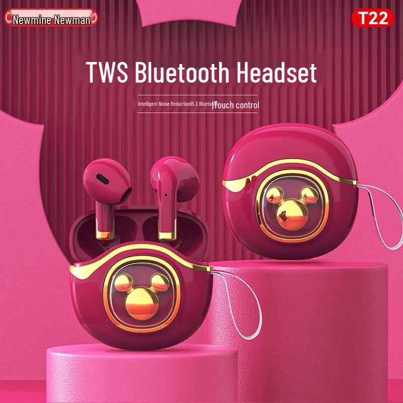 Newmen TWS Bluetooth Clip-on Earbuds