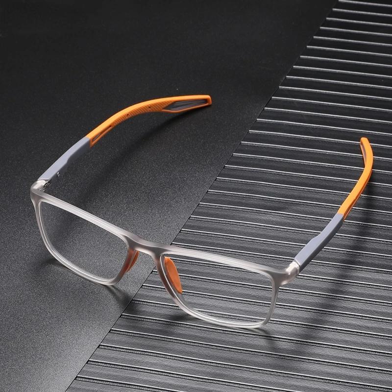 TR90 Sport Myopia Glasses Men Ultralight Anti Blue Light Prescription Eye Glasses Women Nearsighted Eyewear 0 -1.5 -2.0 To -6.0