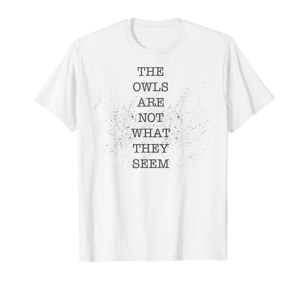 Twin Peaks Owls Are Not What They Seem Graphic T-Shirt