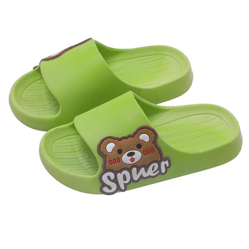 Cartoon Parent-Child Indoor Slippers for Kids and Adults - Summer Bathing Shoes