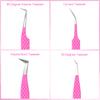 New Design Stainless Steel Make Up Tool Eyelash Extension Tweezers Professional Volume Eyelashes Tweezers Volume Lash Tweezers