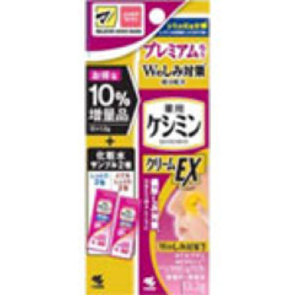 

Keshimin Cream EX 10% Extra Product+Toner with Pouch 13.2g+4 Packs