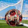 Coca-cola Artwork Design Size 5 Soccer Ball, Suitable for Training and Matches, High-Elasticity, Wear-Resistant Material Gift for Fan
