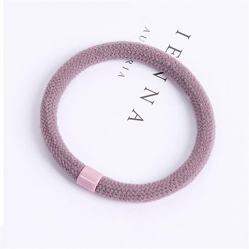 6pcs/lot Women Girls Hair Bands Basic Thick Elastic Hair Ties Rope Scrunchies Headband Fashion Hair Accessories Ponytail Holder