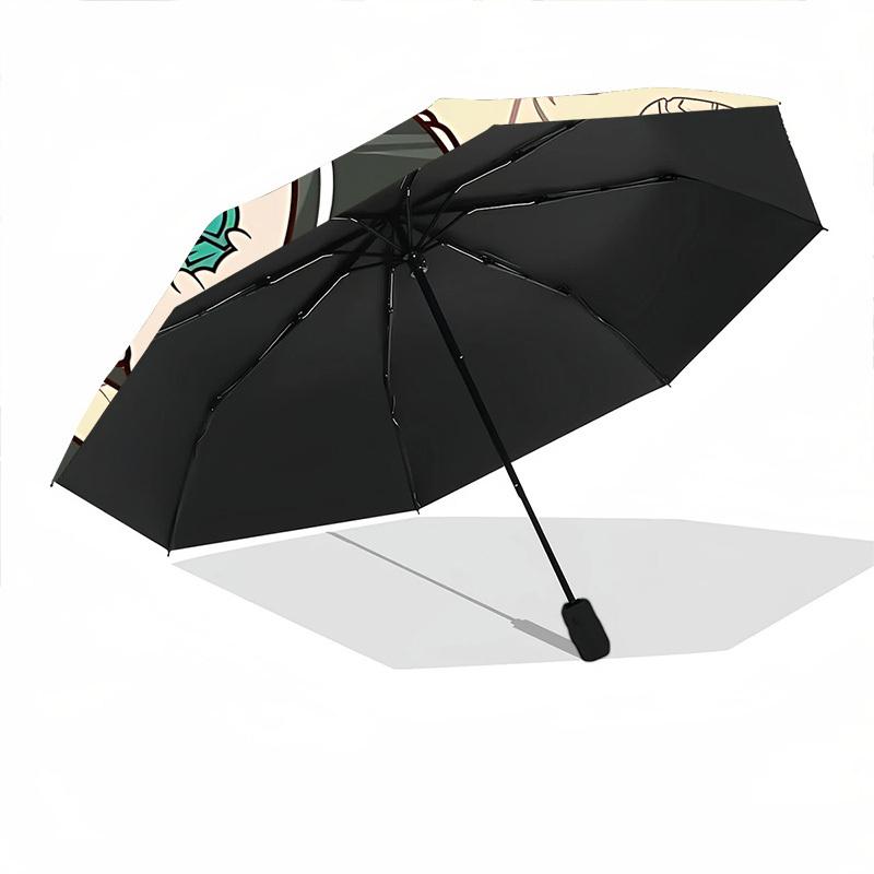 1pz Ombrello Pieghevole Automatico Apri/Chiudi Rotoli di Sushi, Ombrello da Viaggio Compatto Portatile yy251230173
