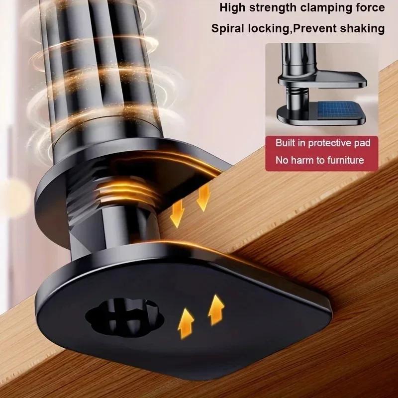 Uchwyt na tablet do łóżka biurka Uchwyt na telefon Elastyczne Długie Ramię Zacisk Stojak na tablet do iPad Samsung Xiaomi 4,7-11 cali