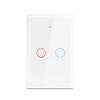 AXUS WiFi Ewelink APP Light Wall Switches Touch Smart Wireless Remote Control No Neutral Wire Install Support Alexa Google Home