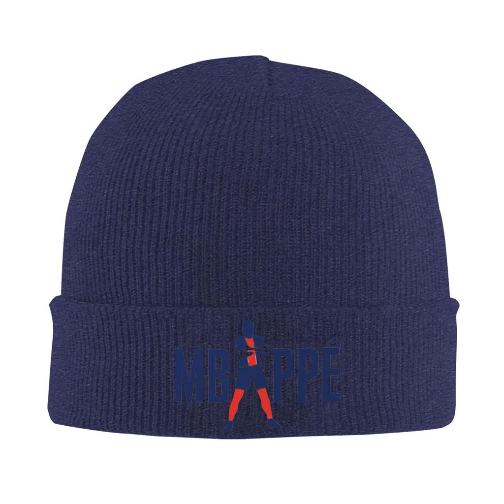Custom KMMbappes Football Soccer Skullies Beanies Caps For Unisex Women Unisex Fashion Winter Warm Knitting Hat Adult Bonnet Hats