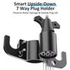 Trailer Chain Holder 7-pin Electrical Plug Mounting Bracket Spot Trailer Traction Chain Finisher RV Tongue Accessories