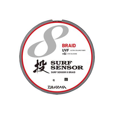 Daiwa UVF Surf Sensor X8 PE Size 4 Colors Color Line, 1, 200m, (with Markings)