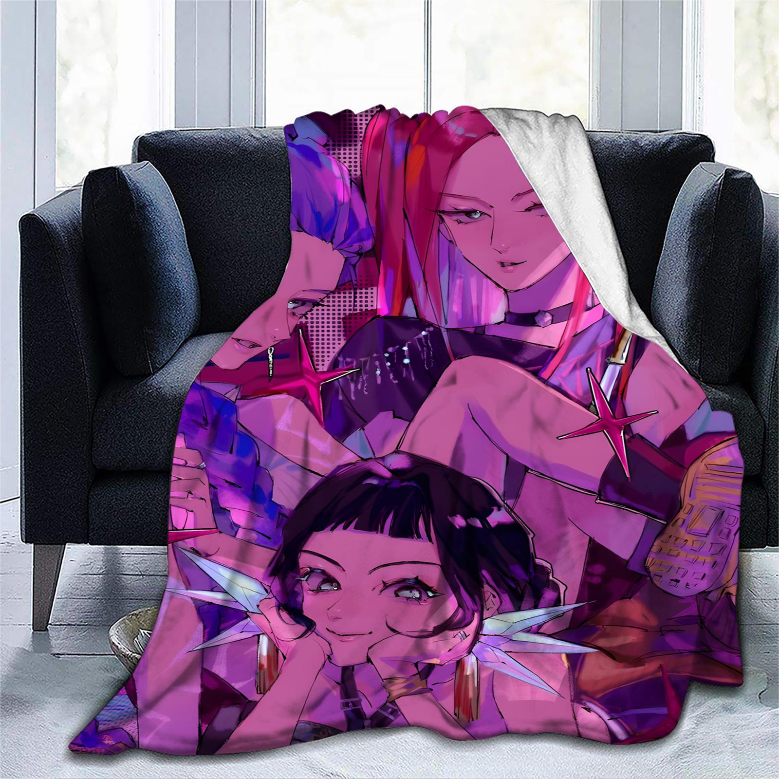 

150*200см Фланелевое одеяло с цифровой печатью Одеяло для кондиционирования Диванное одеяло Подарок для девочки One Size