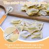 Stainless Steel Ravioli Cutter Wheel Professional Pizza Roller Knife Sharp Dough Cutter Bakery Tool Kitchen Pizza Slicer