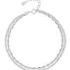 S925 Sterling Silver Starry Double-Layer Beaded Bracelet for Women - Simple Korean Sparkling Jewelry