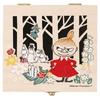 Yamaka Shoten MOOMIN Wooden Boxed Diameter x Height Day Novelty Birthday Made in (Moomin) Mug, Large, 350ml, 8.5cm 8.5cm, Alone, Mother's Gift, Item,