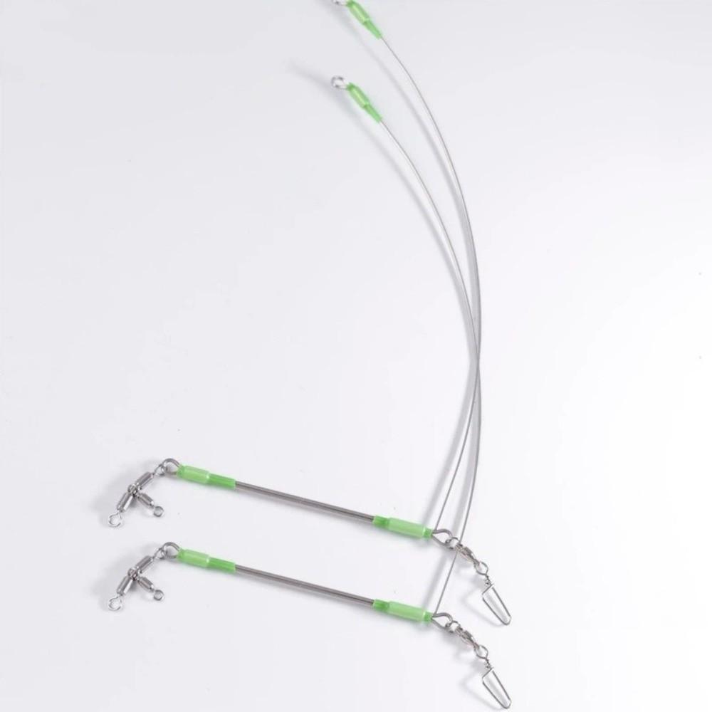 2pcs 2Pcs Set Anti Tangle Boom Sleeves Luminous Glow Luminous Fishing Tackle  Saltwater Fishing